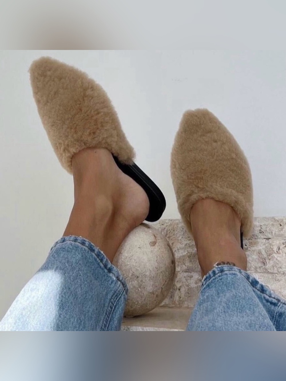 Jenni Kayne Shearling Mule